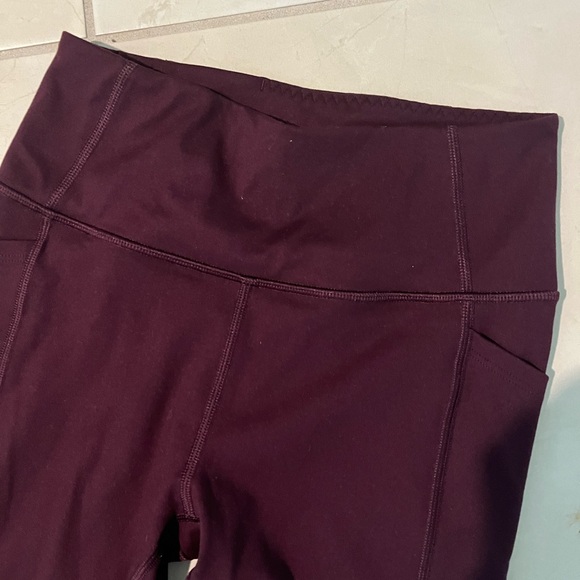 Victoria’s Secret Sz 4 purple leggings stretchy 563 - Picture 2 of 4